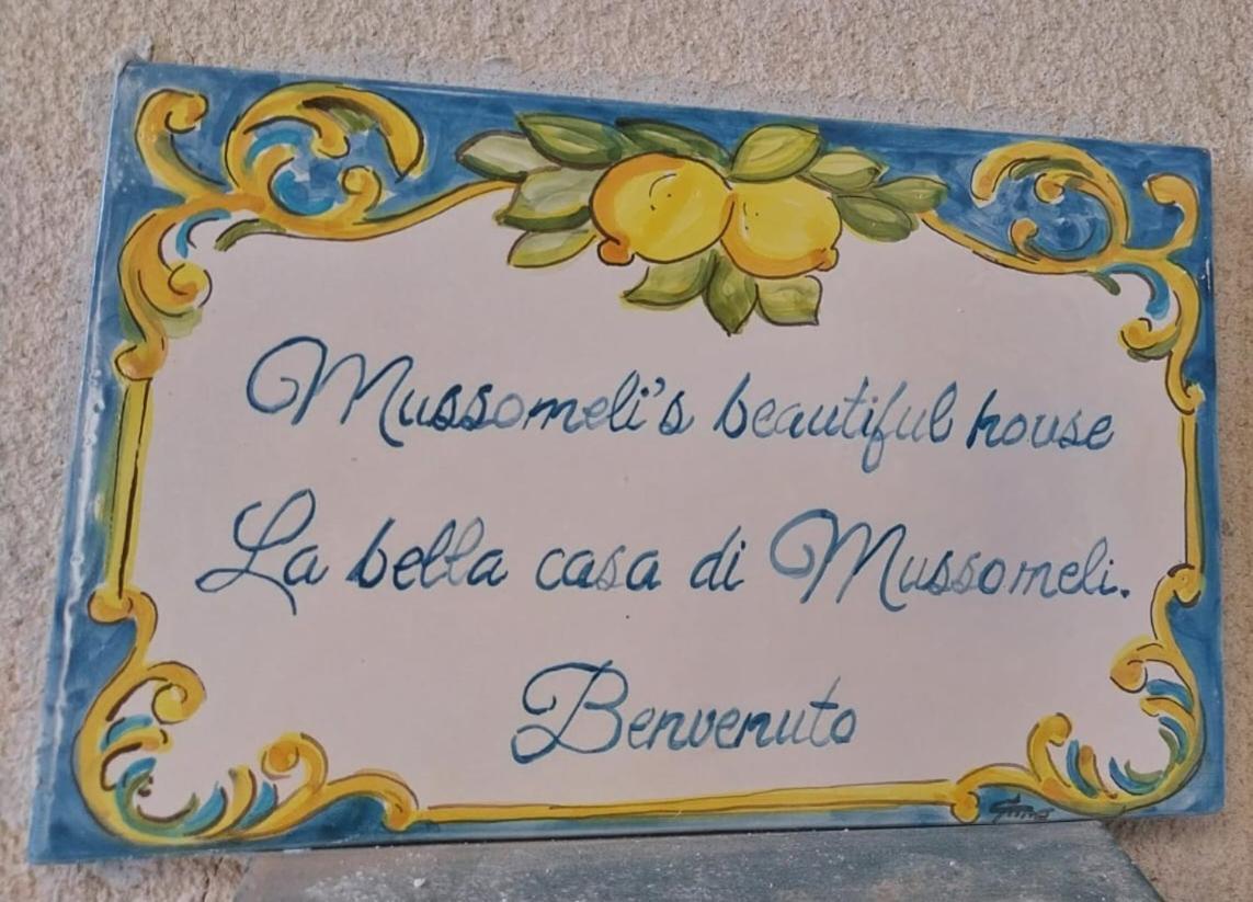 Mussomeli'S Beautiful House Apartment Exterior photo